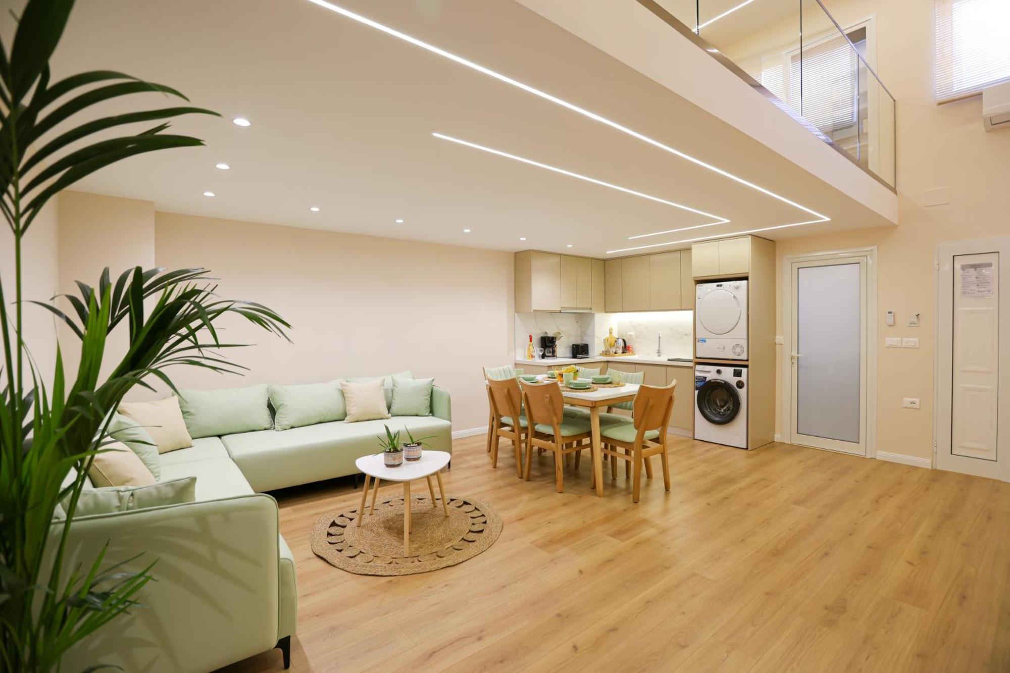 Arial Lofts Hotel Vlore Bagian luar foto